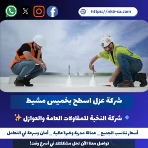شركة عزل اسطح بخميس مشيط