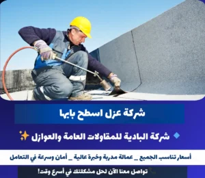 شركة عزل اسطح بابها